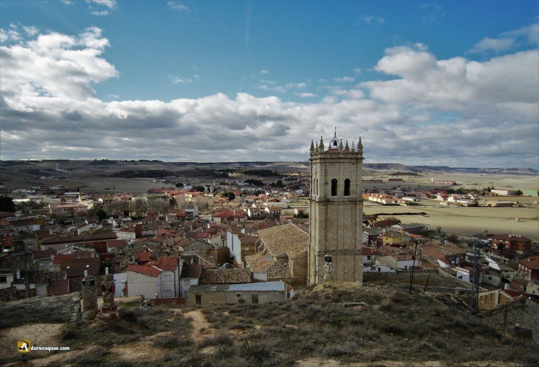 Durius Aquae: Iglesia de San Millán desde el cerro del Castillo