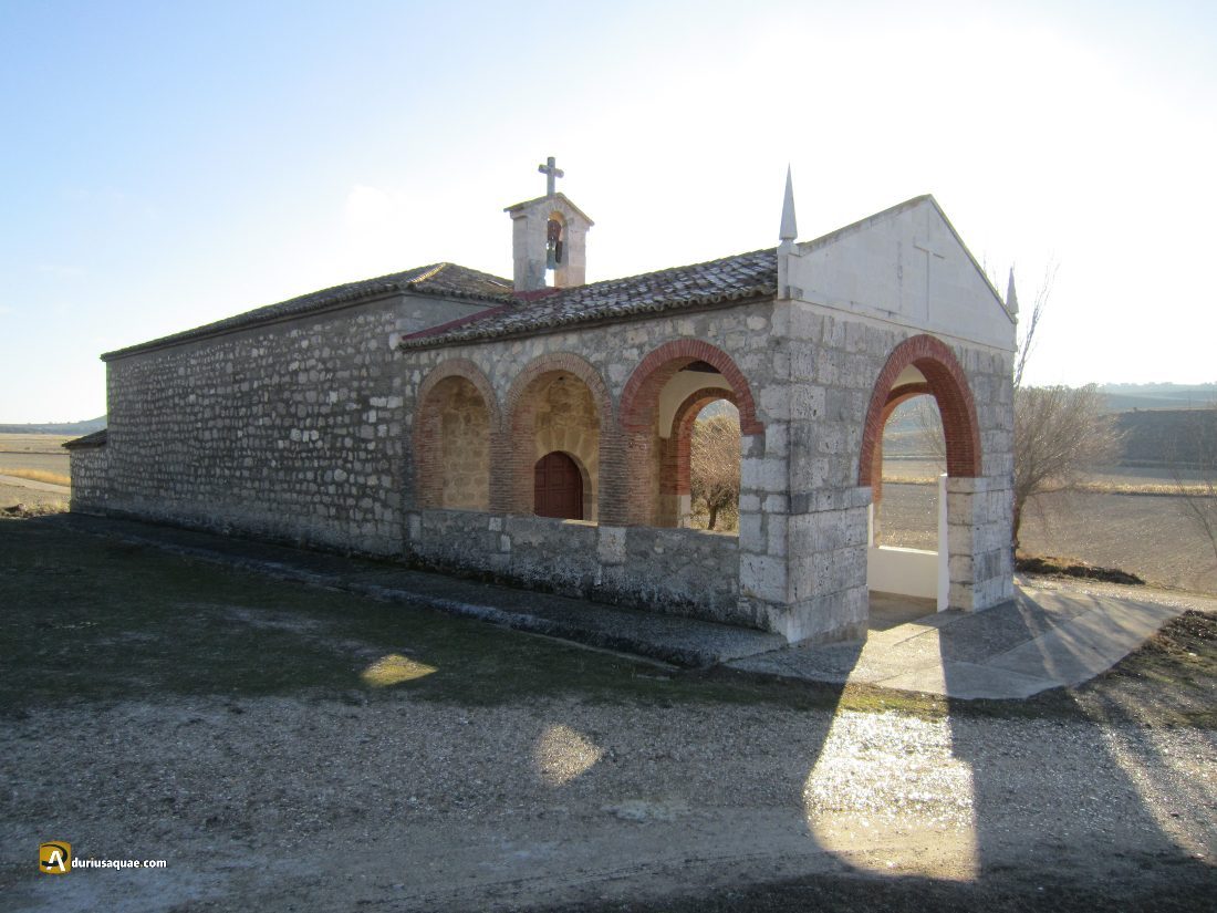 Durius Aquae: ermita de San Vicente, detrás el arroyo