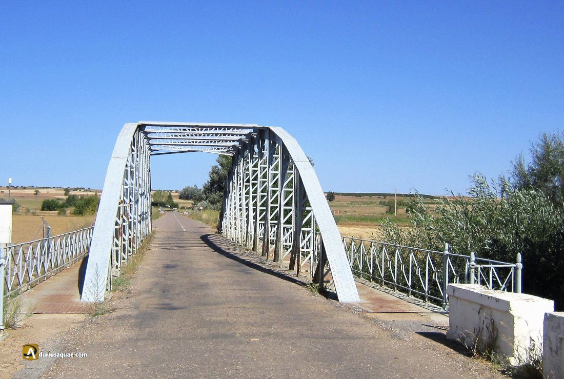 Puente de hierro de Valderas a Villafer