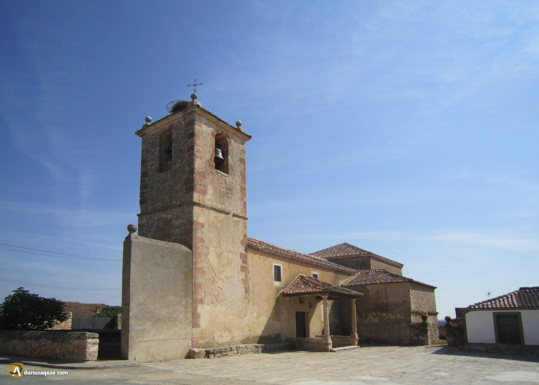 Durius Aquae: Arahuetes, iglesia de San Andrés
