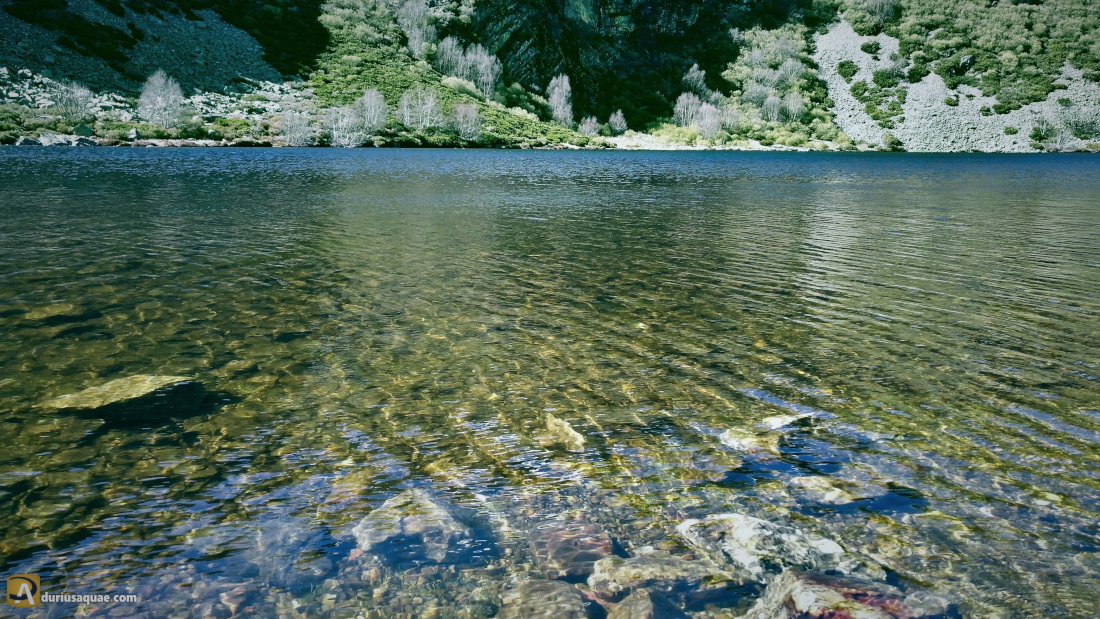 Las aguas del Lago de Truchillas