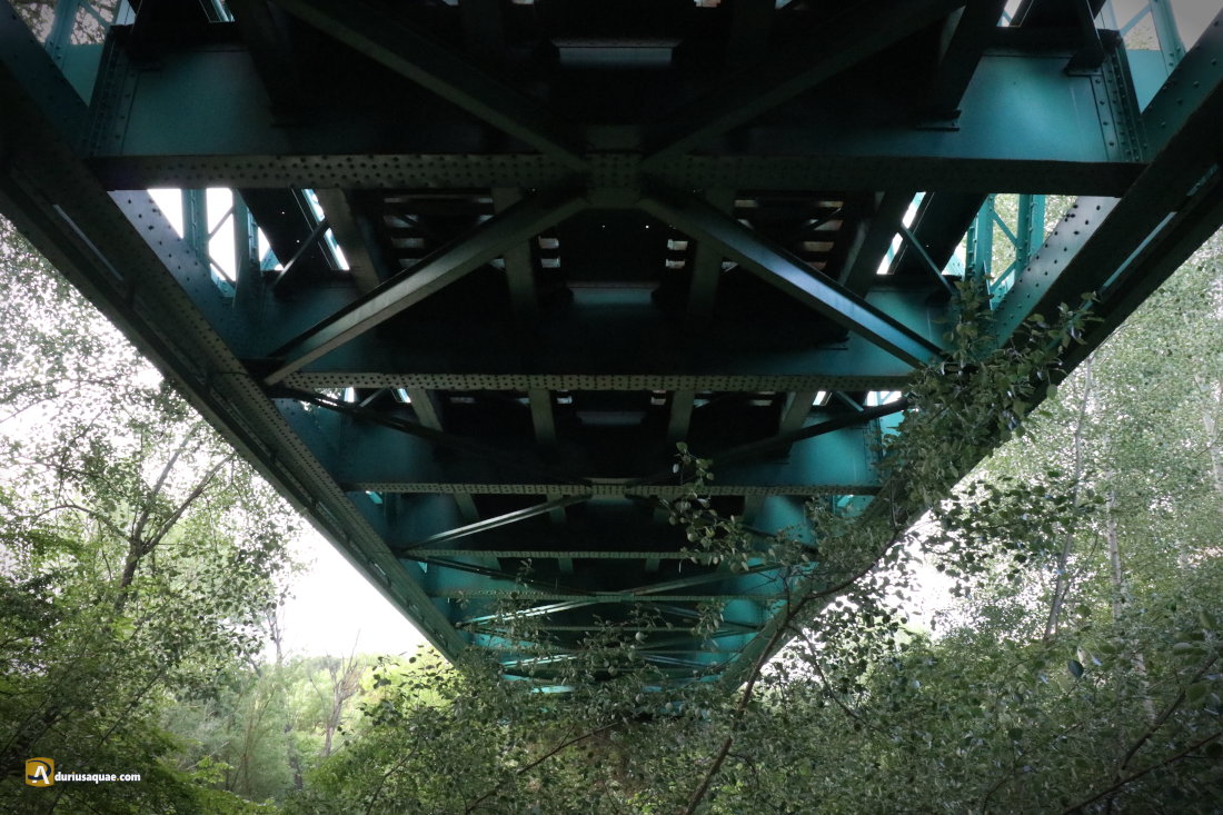 Durius Aquae: Puente de Hierro sobre el Duero
