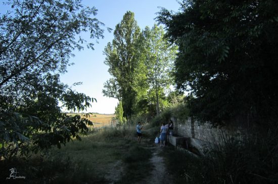 Fuensaldaña. fuente de San Pedro