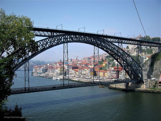 Puente sobre el Duero en Oporto