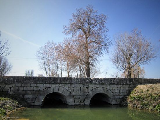 Puente sobre el río Hornija