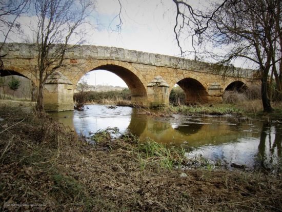 Puente sobre el río Guareña