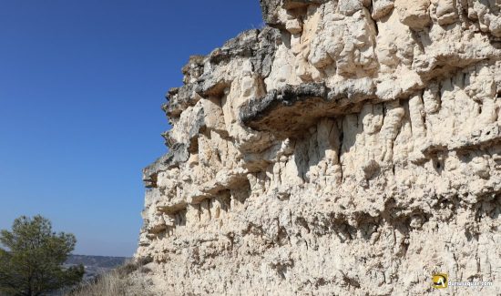 Cantiles en páramos de Valladolid