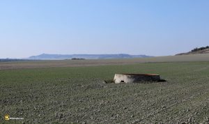 Pozo y castillo de Íscar