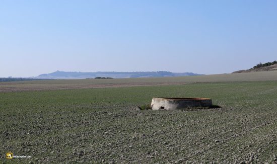 Pozo y castillo de Íscar