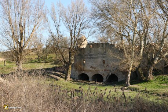 Molino Nuevo en Villalar de los Comuneros, junto al río Hornija