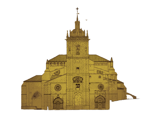 Alzado de San Hipólito el Real, Támara, Palencia