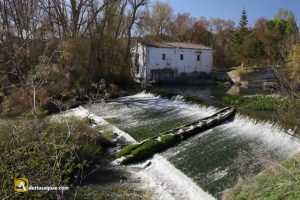 Molino en Peñafiel sobre el Duratón