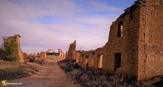 Pueblo abandonado de Villacreces