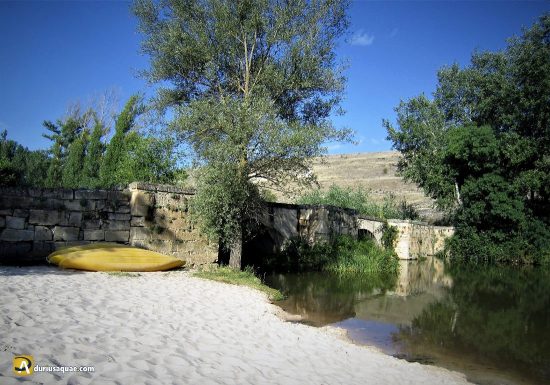 El puente de San Miguel de Bernui. Segovia