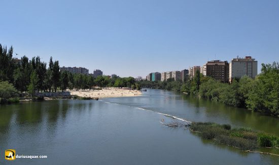 Valladolid, la playa de "las Moreras"