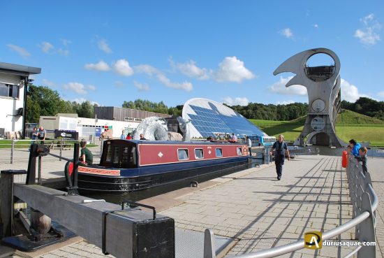 Falkirk wheel, Escocia