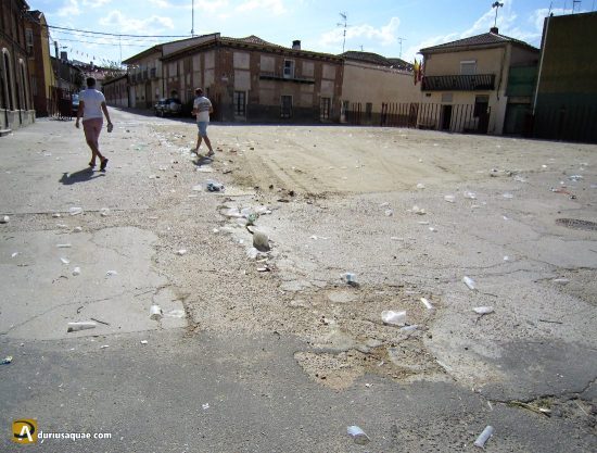 Fin de fiesta. Castrillo de la guareña, Zamora