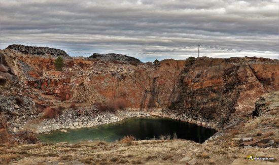 Canteras de pizarra en Bernardos, Segovia
