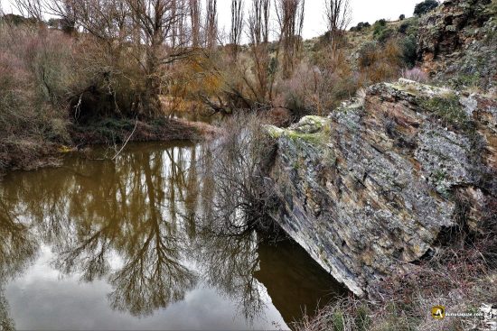 Río Eresma en el Molino del Arco, Bernardos