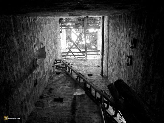 Interior de la torre de Valdefuentes (Valderas)