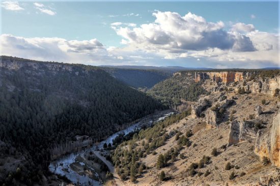 Panorámica del cañón del río Lobos, Ucero. Soria