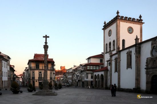 Antigua catedral y vista de Bragança