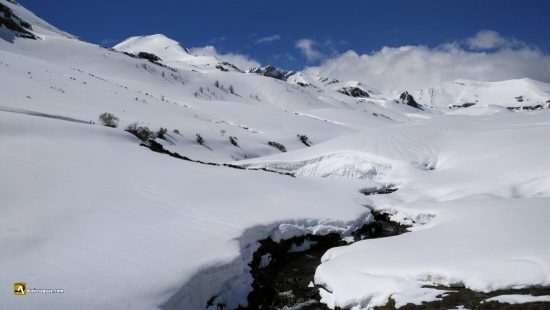 Río Curueño, cerca de su nacimiento. Puerto de Vegarada, León