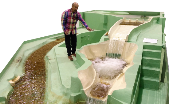 Laboratorio de hidráulica de Muelas del Pan