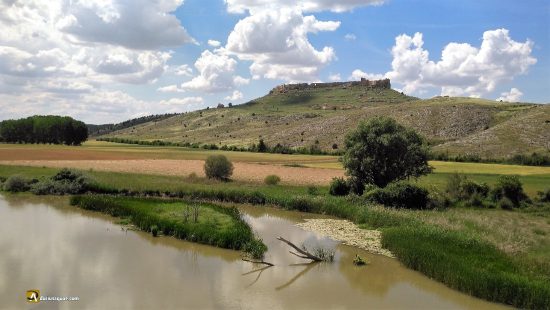 Castillo de Gormaz frente al Duero