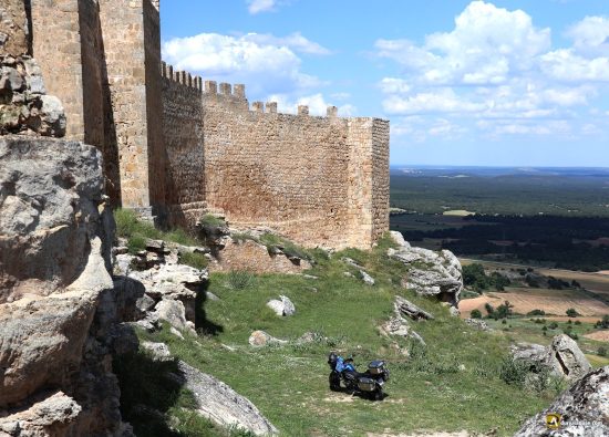 Castillo de Gormaz, murallas y paisaje