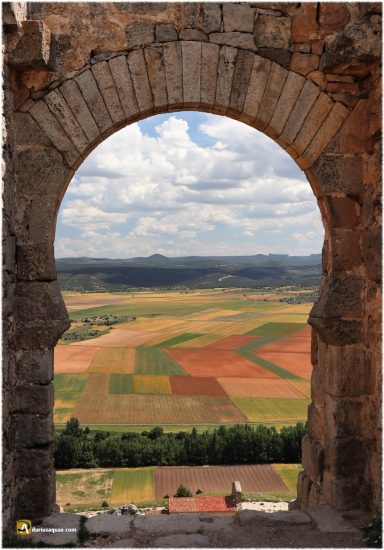 Arco en el castillo de Gormaz