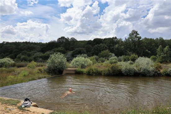 Chapuzón en el Valderaduey