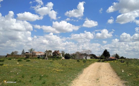 Caserío de Cubillas junto al Duero