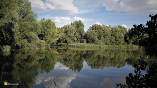 Dueñas: confluencia del Pisuerga con el Carión