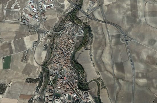 Arévalo entre los ríos Adaja y Arevalillo