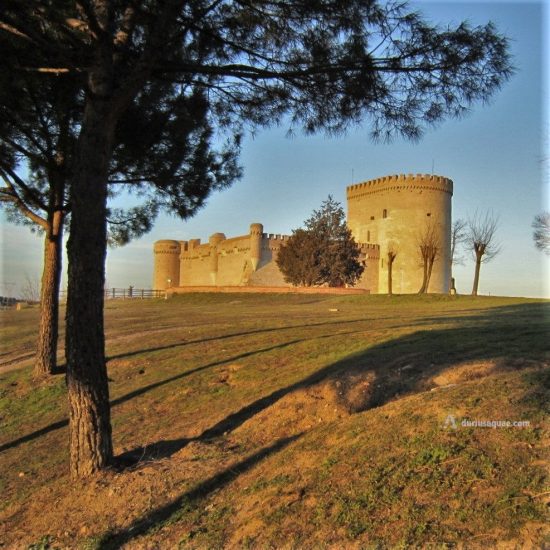 Arévalo, Ávila. Castillo al Atardecer
