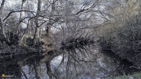 El río por Alba de Yeltes