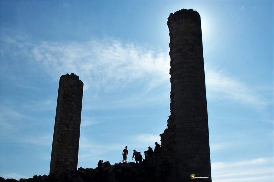 Torreones del castillo de Canillas de Esgueva