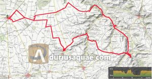 Mapa y ruta entre Campáspero y fuentidueña