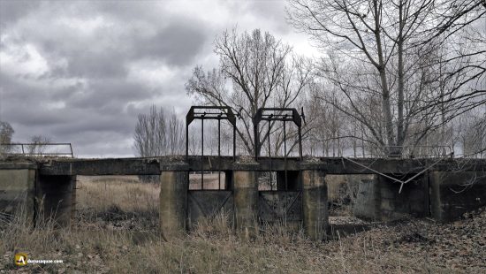 Presa en el Eván de Arriba