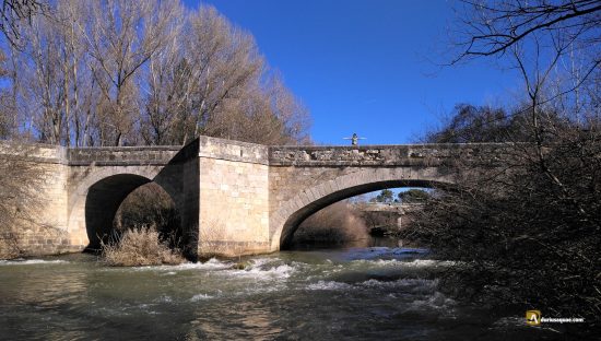 Puente Ullán en el río Duero