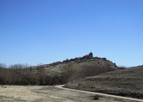 Vista panorámica de alcubilla de las Peñas en Soria