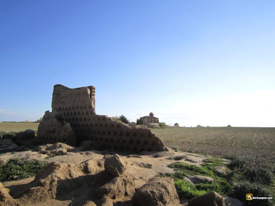 Palomar en ruinas en Tierra de Campos