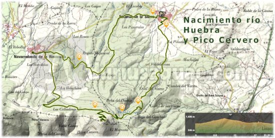 Ruta Calería desde Escurial de la Sierra