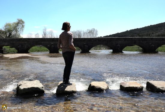 Piedras pasaderas en Salduero, Soria