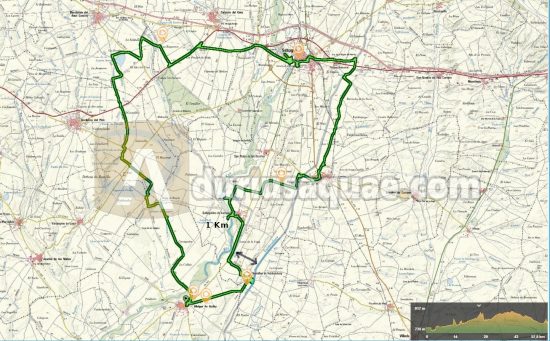 Cea y Valderaduey, ruta en Bici