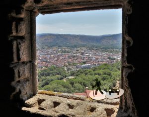 Verín desde el Castillo de Monterrei