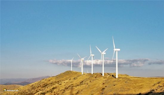 Aerogeneradores en Ojos Albos