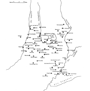 mapa laguna de la Nava y Valdeginate