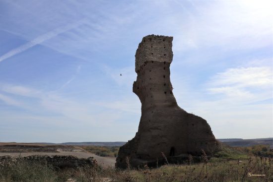 Palenzuela, Palencia. Restos del Castillo
